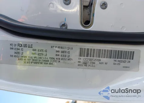 2015 Dodge Dart Sxt z USA, uszkodzony, nr VIN 1C3CDFBB9FD253584